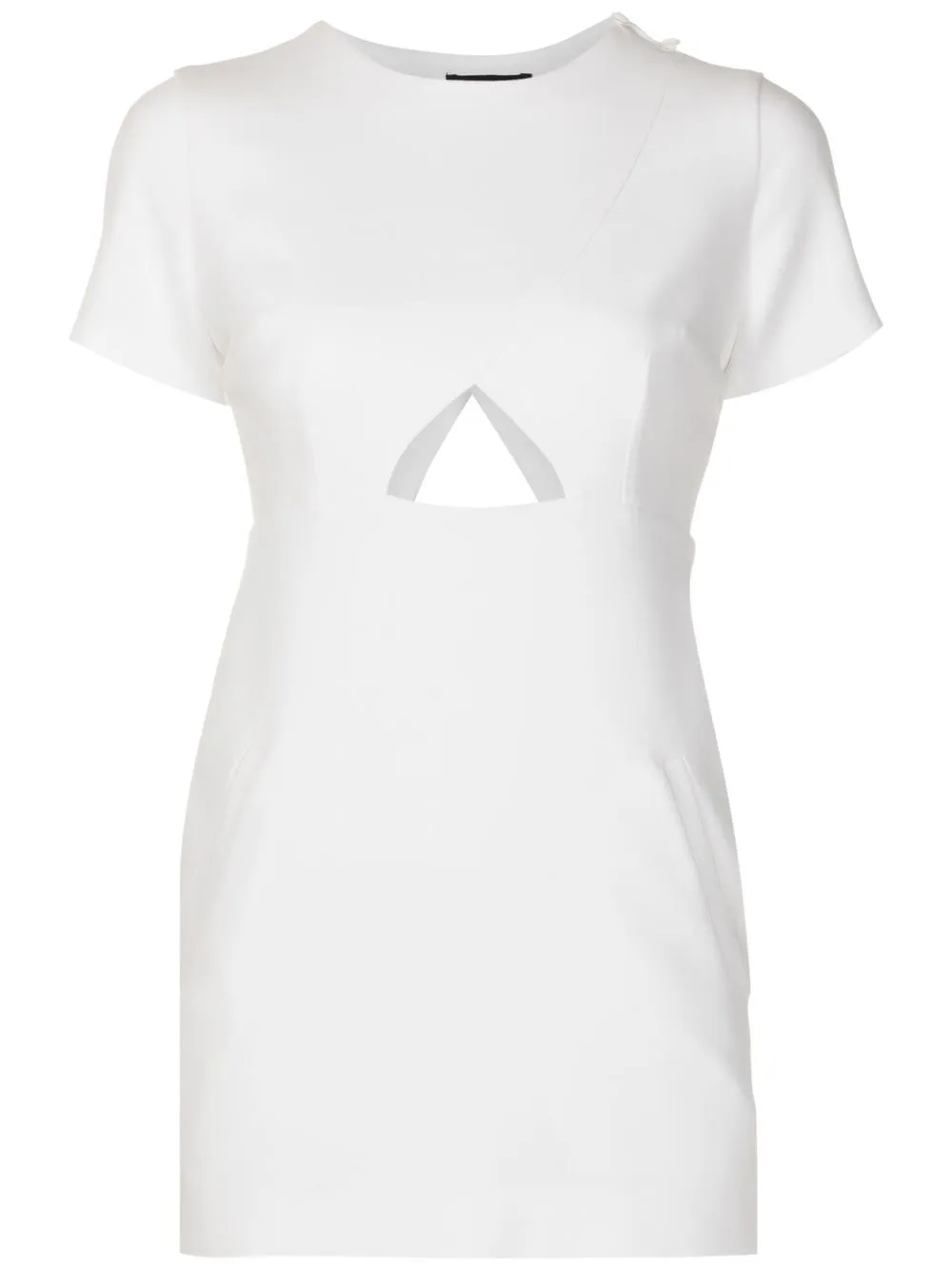 Andrea Bogosian Deni I Mini Dress In White