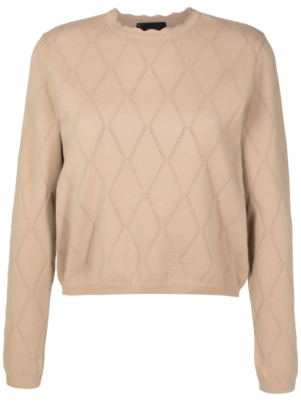 Andrea Bogosian Dael I Open-knit Jumper In Brown