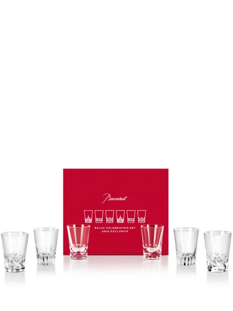 Baccarat Baiju Celebration set-of-six glasses