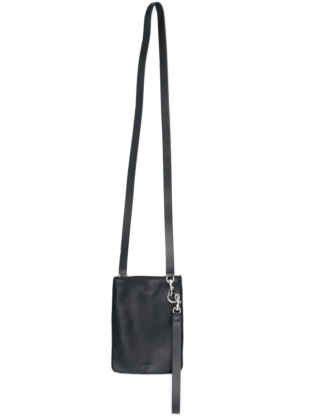 

Jil Sander bolsa crossbody con correa - Negro