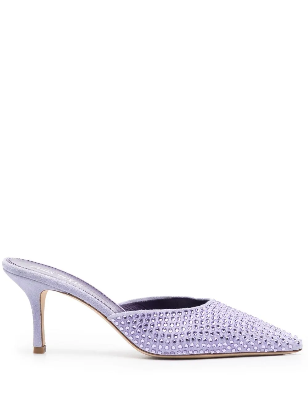 

Paris Texas Hollywood 75mm mules - Purple