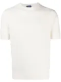 Drumohr crew-neck short-sleeve jumper - White