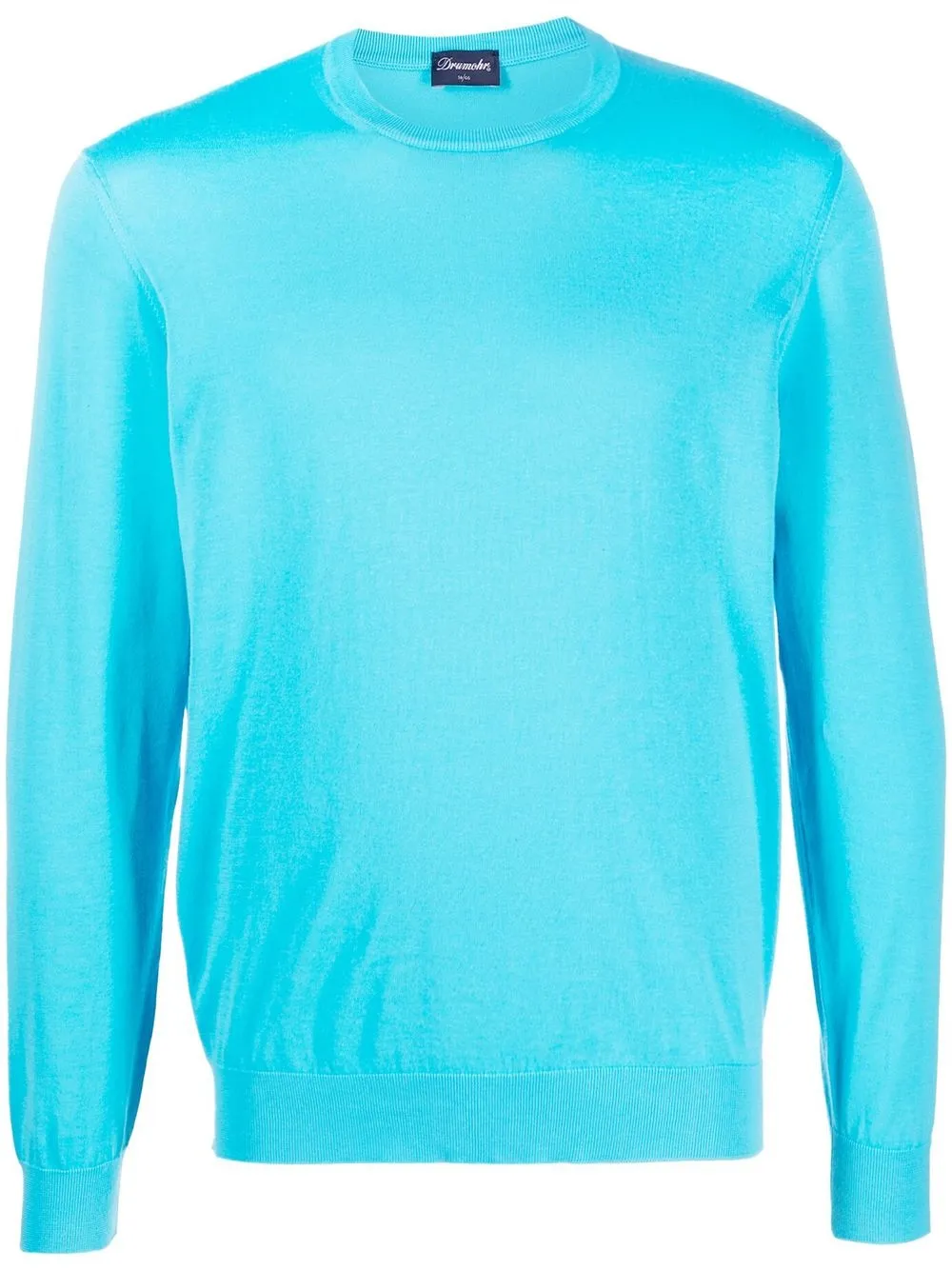 

Drumohr crew-neck long-sleeve jumper - Blue