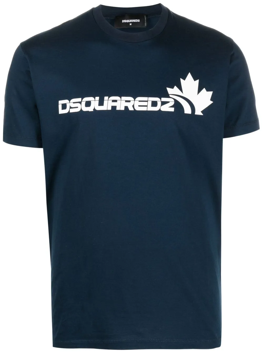 

Dsquared2 logo-print cotton T-shirt - Blue