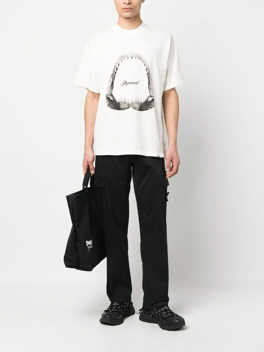 

Represent graphic-print T-shirt - White