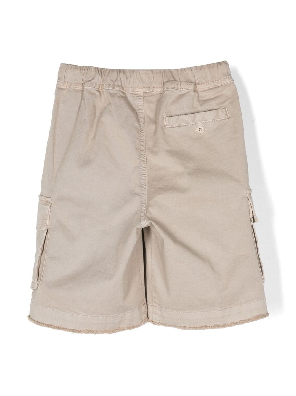 Il Gufo Shorts met trekkoordtaille - Beige