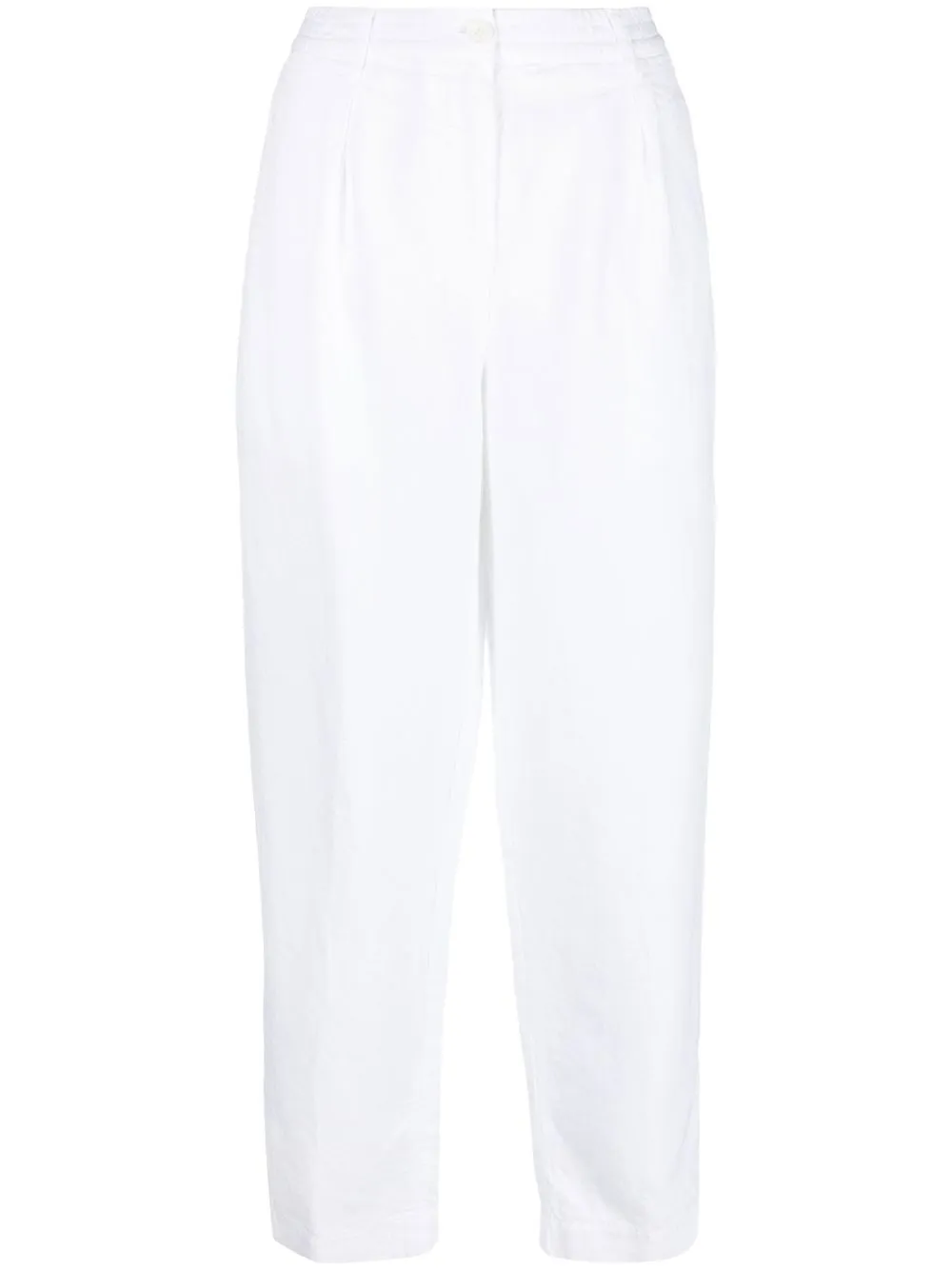 

ASPESI linen straight-leg trousers - White