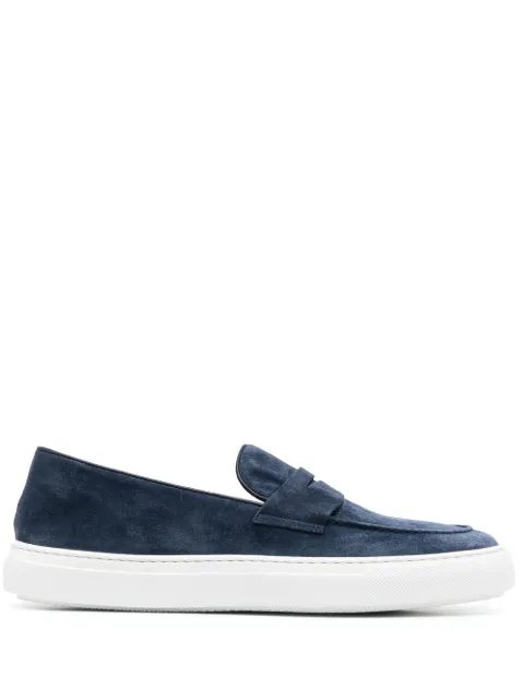 Fratelli Rossetti mocassins en daim