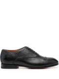 Santoni lace-up Oxford shoes - Black