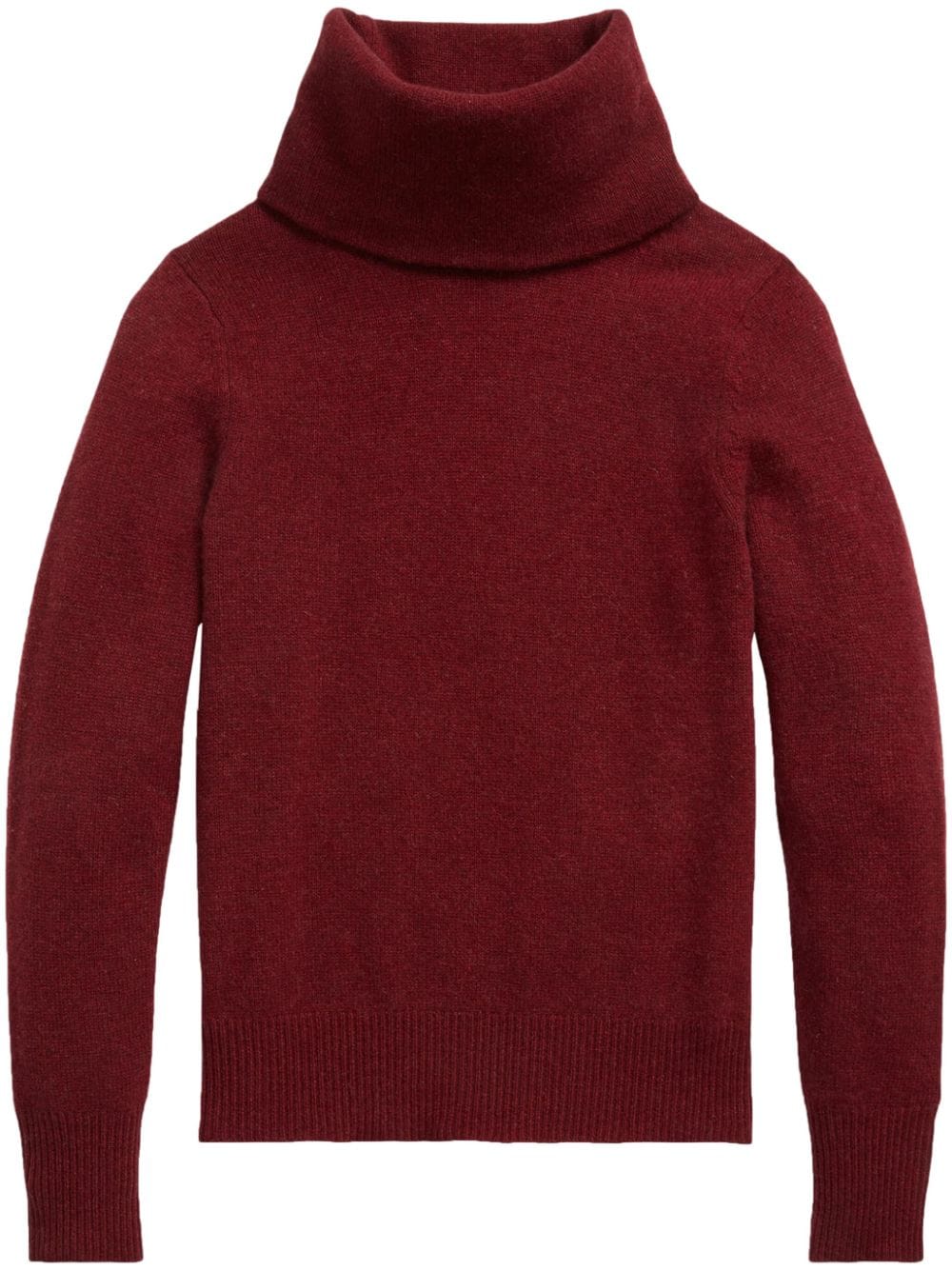 Polo Ralph Lauren Cashmere Roll-neck Jumper In Red