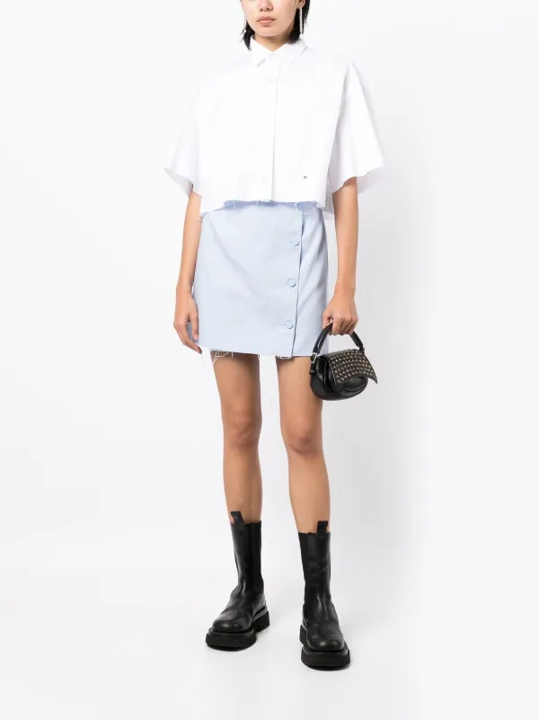 Raf Simons デニム ミニスカート | ブルー | FARFETCH JP