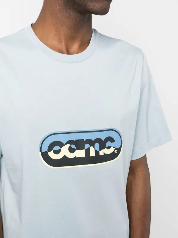 OAMC ロゴ Tシャツ | ブルー | FARFETCH JP
