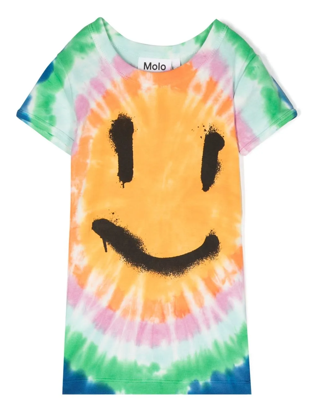 

Molo tie-dye smile T-shirt - Orange