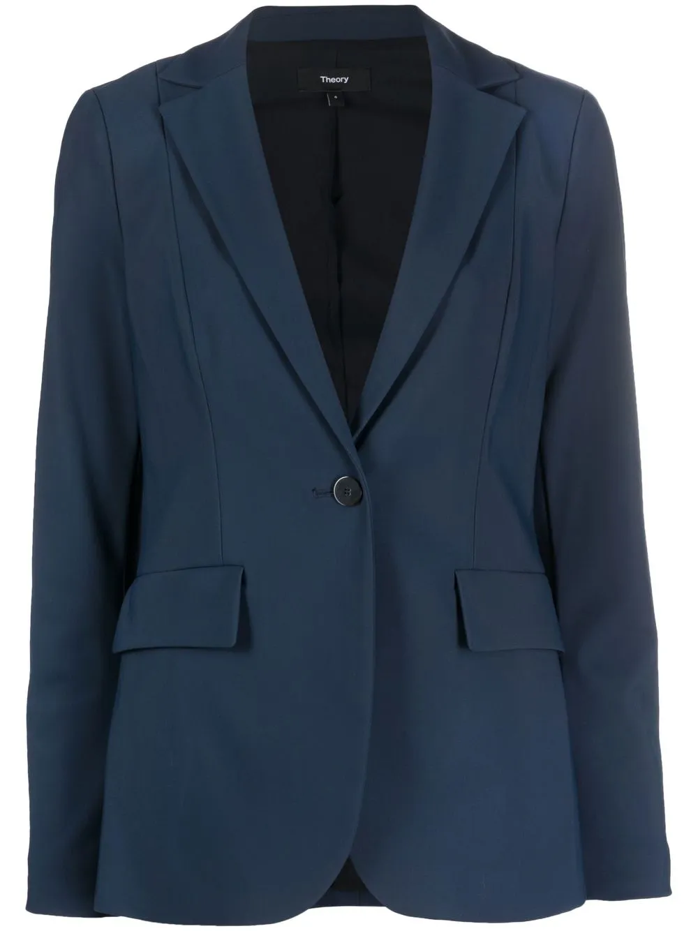 

Theory blazer de vestir con botones - Azul