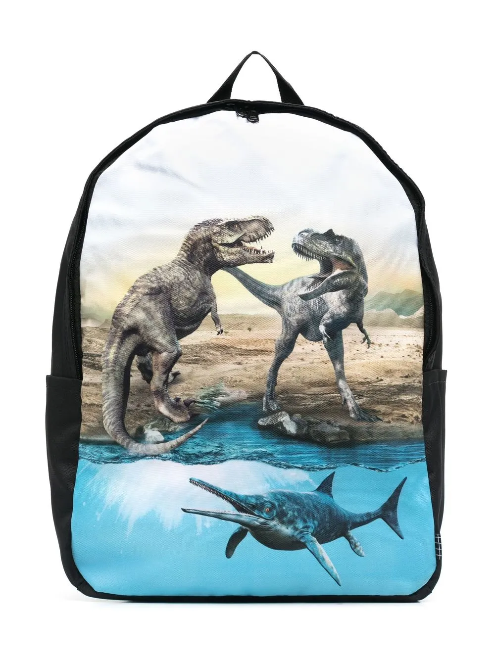 

Molo mochila con estampado gráfico - Negro