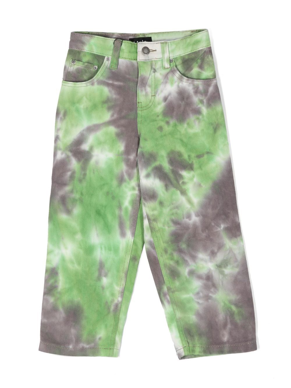 

Molo jeans con efecto tie-dye - Verde