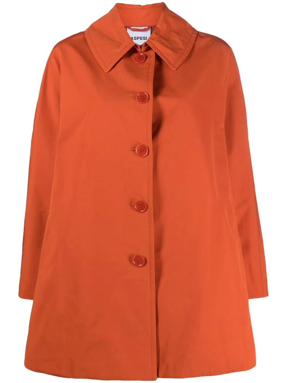 

ASPESI single-breasted button-fastening coat - Orange