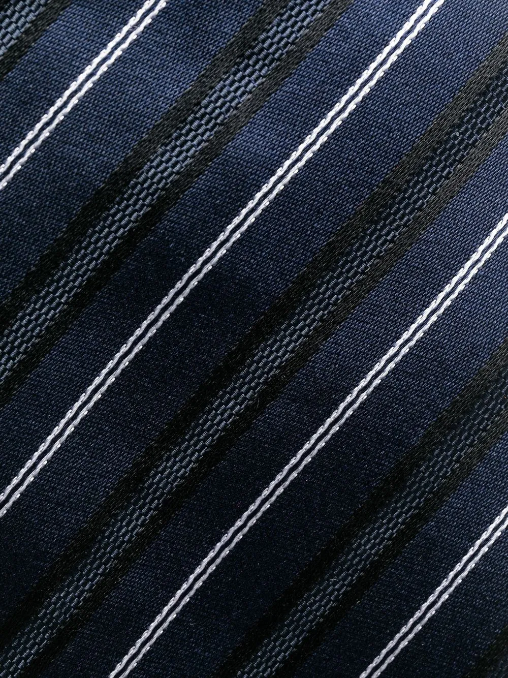 Emporio Armani Zijden stropdas - Blauw