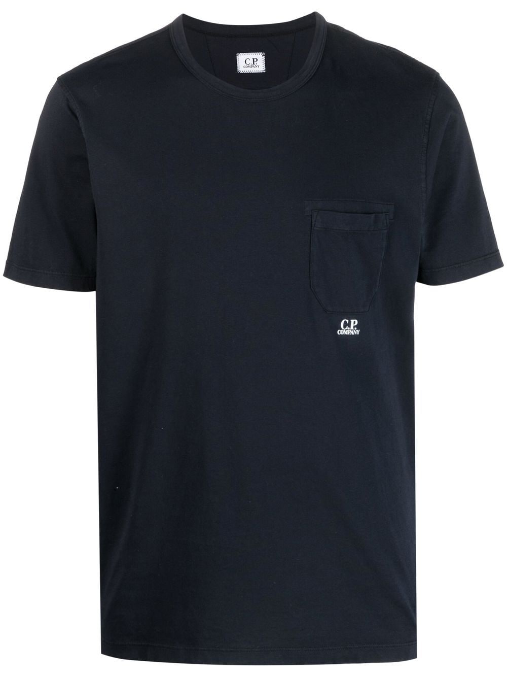 C.p. Company Logo-print T-shirt In Black