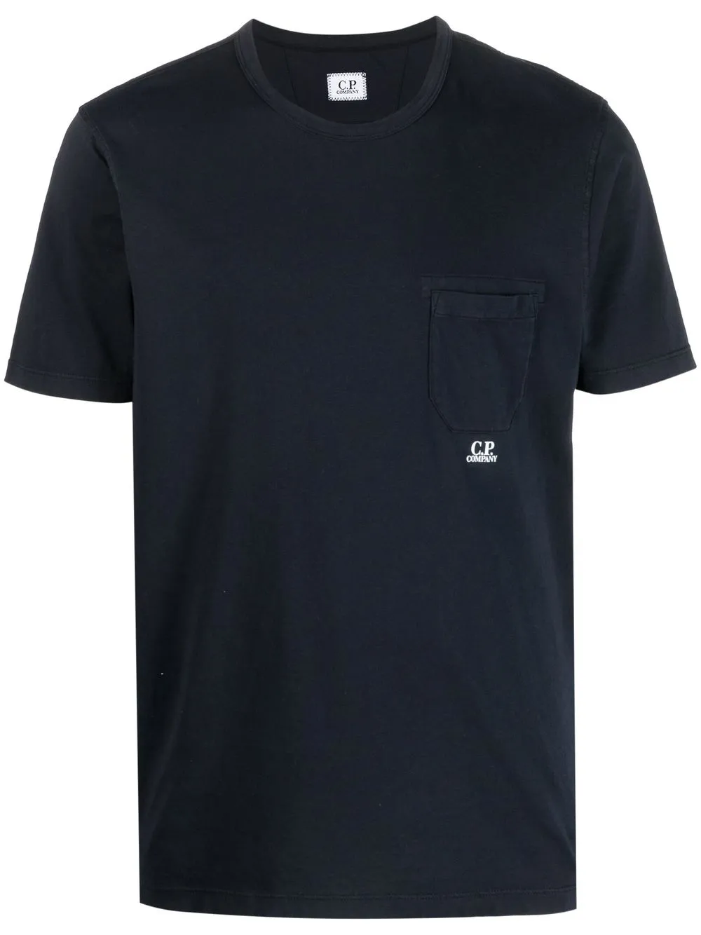 C.p. Company Logo-print T-shirt In Black