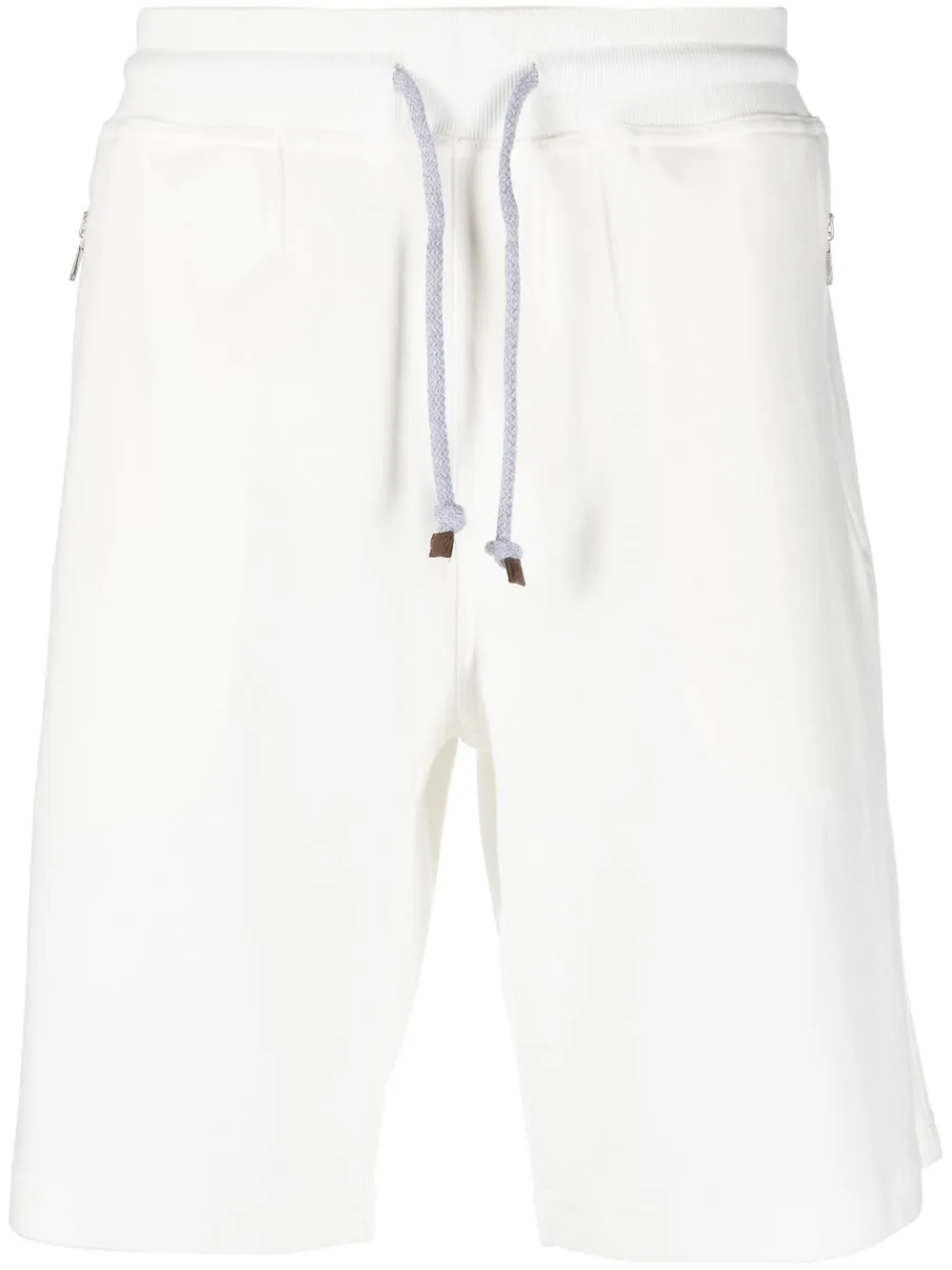 

Brunello Cucinelli drawstring one-tone deck shorts - White