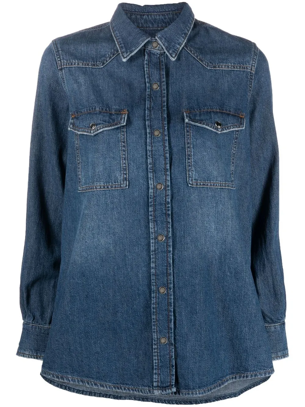 

7 For All Mankind Emilia denim shirt - Blue