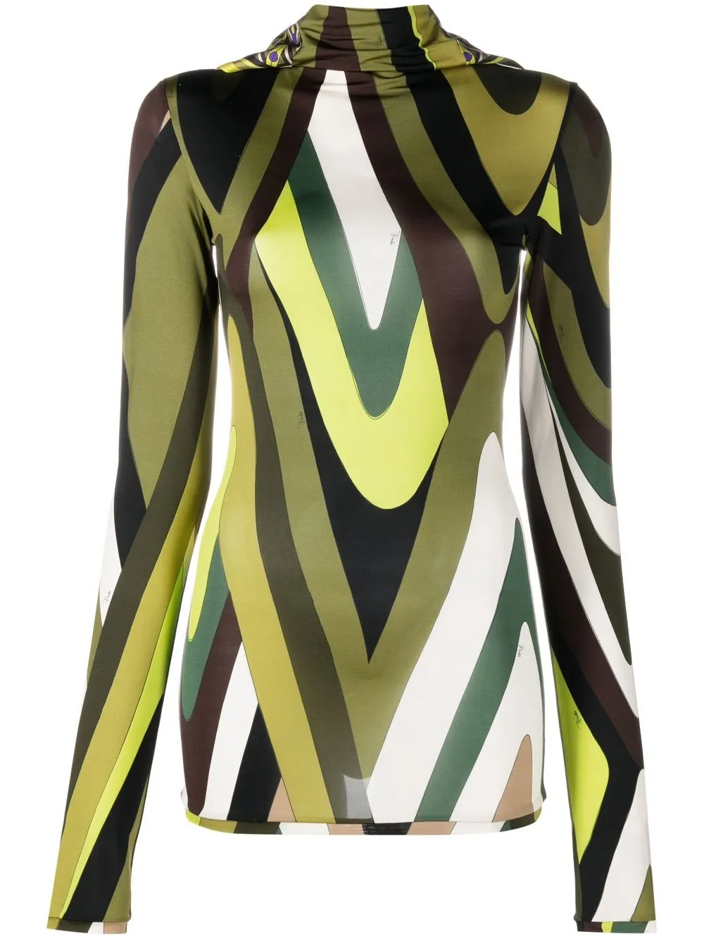 

PUCCI long sleeves blouse - Green