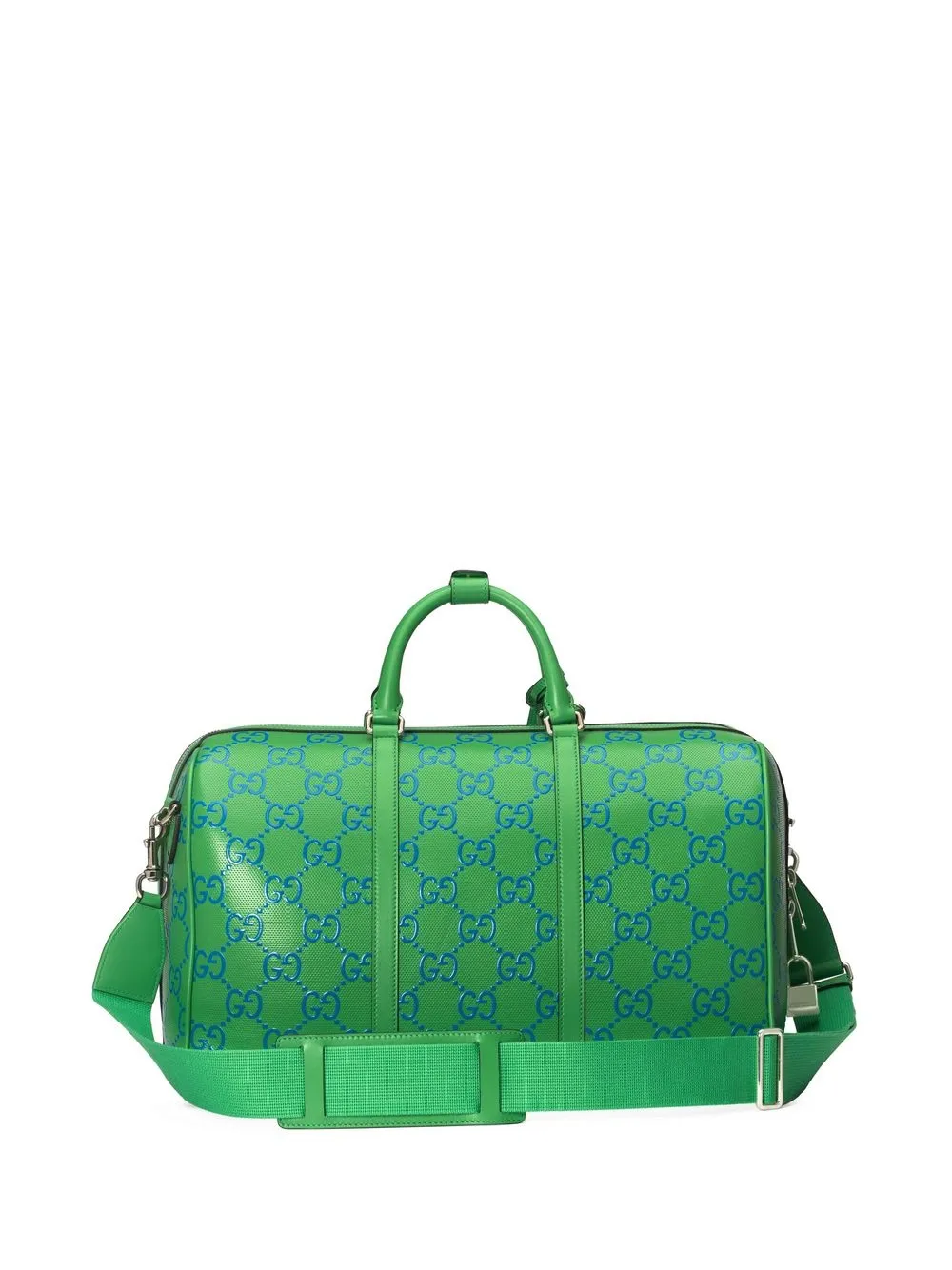 Gucci Gg Embossed Duffle Bag In Green ModeSens