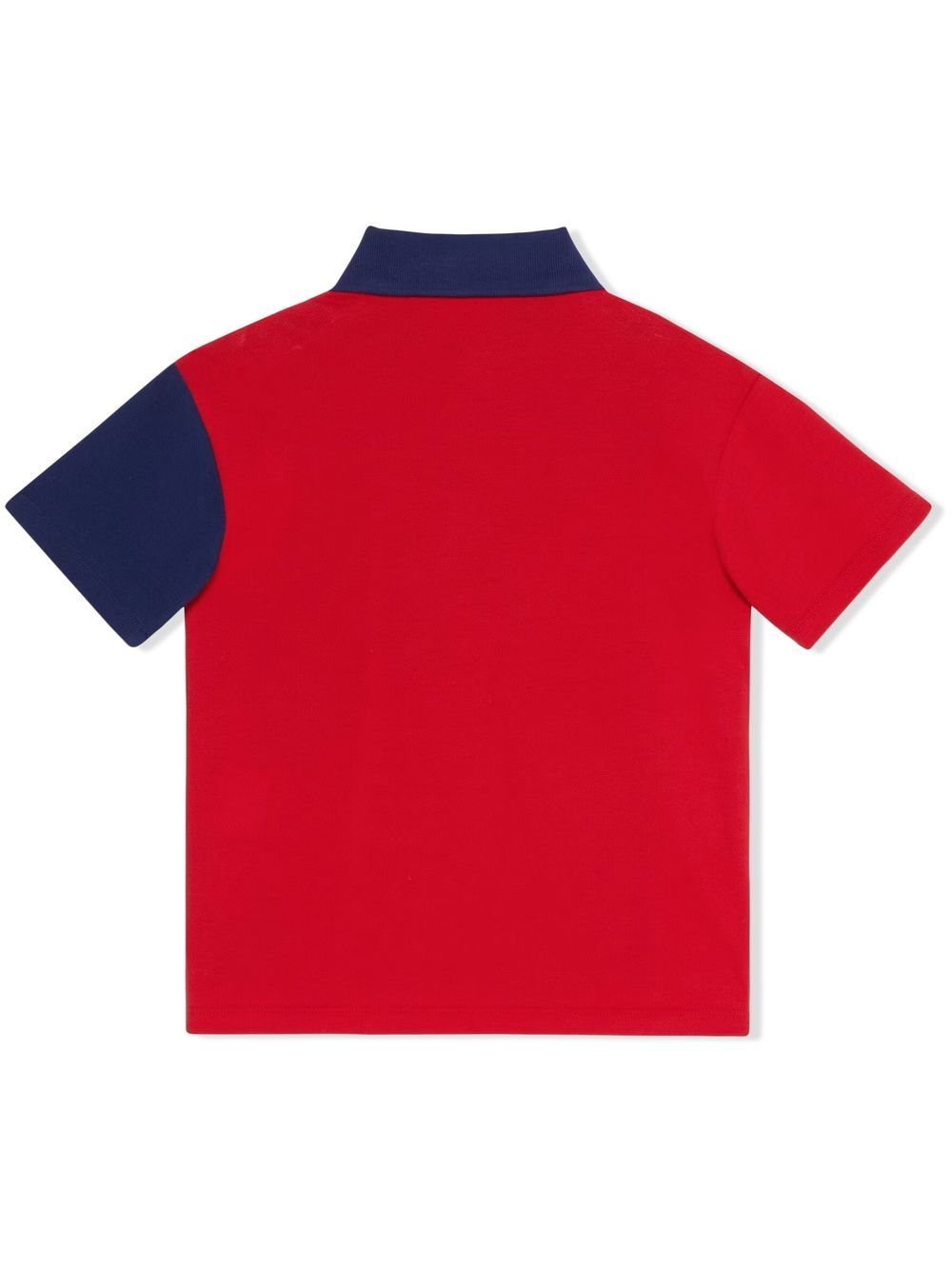 Gucci Kids Navy Blue Polo Shirt for Boys