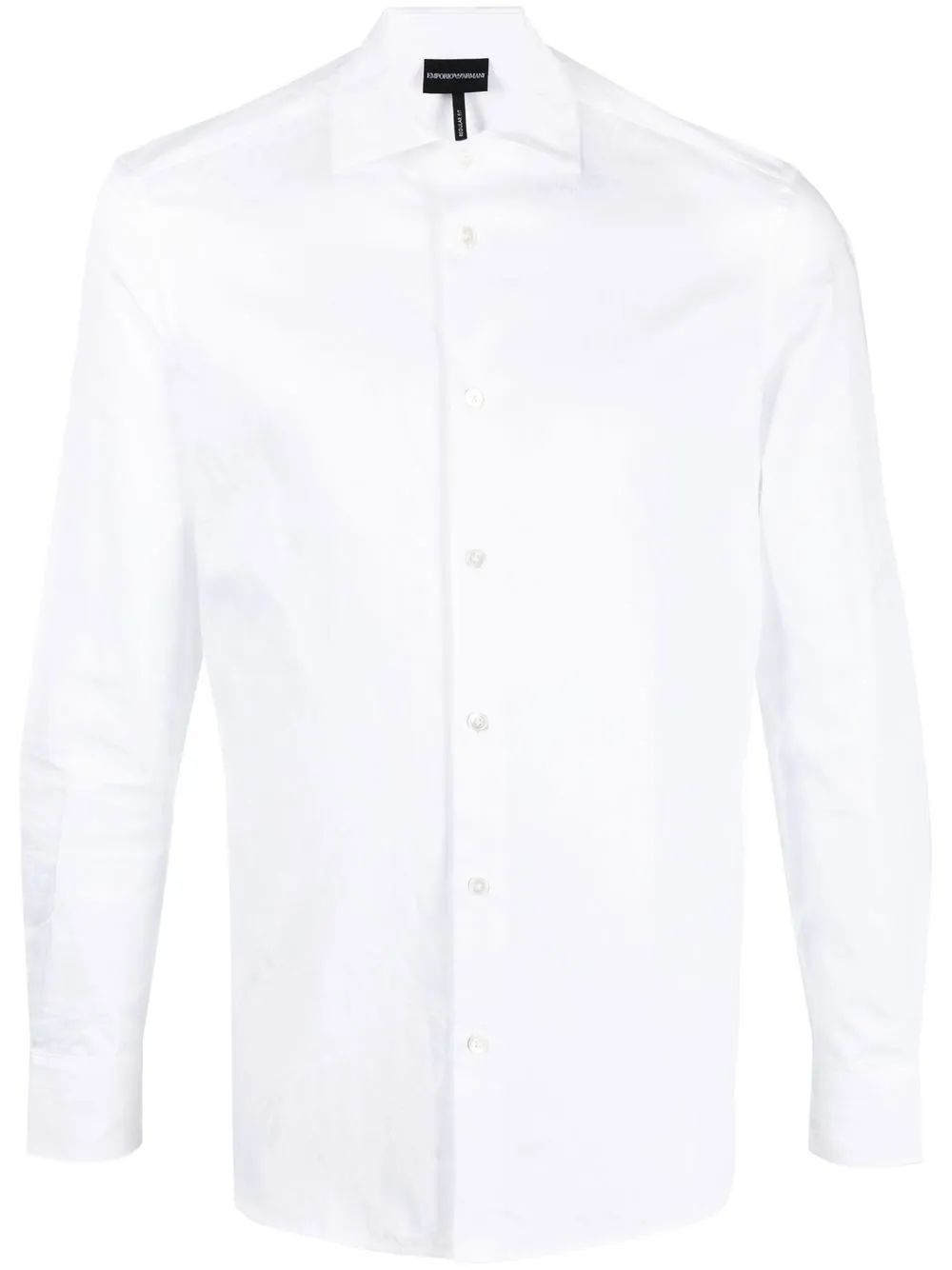 

Emporio Armani long-sleeve cotton shirt - White