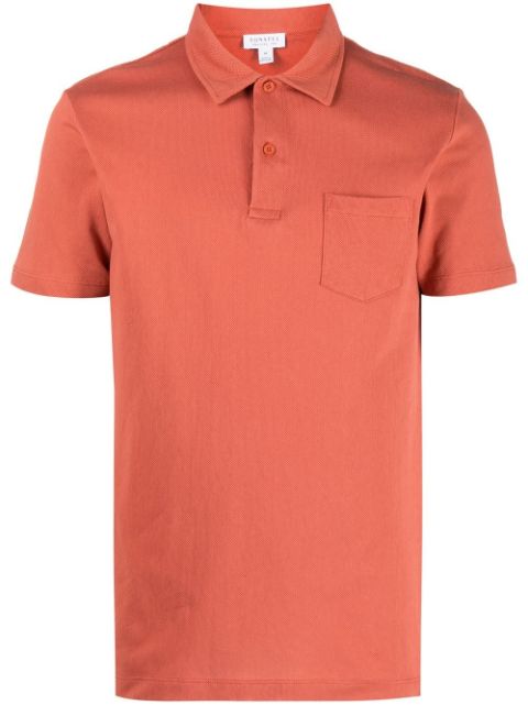 Sunspel short-sleeve cotton polo shirt
