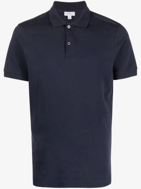 Sunspel short-sleeve cotton polo shirt