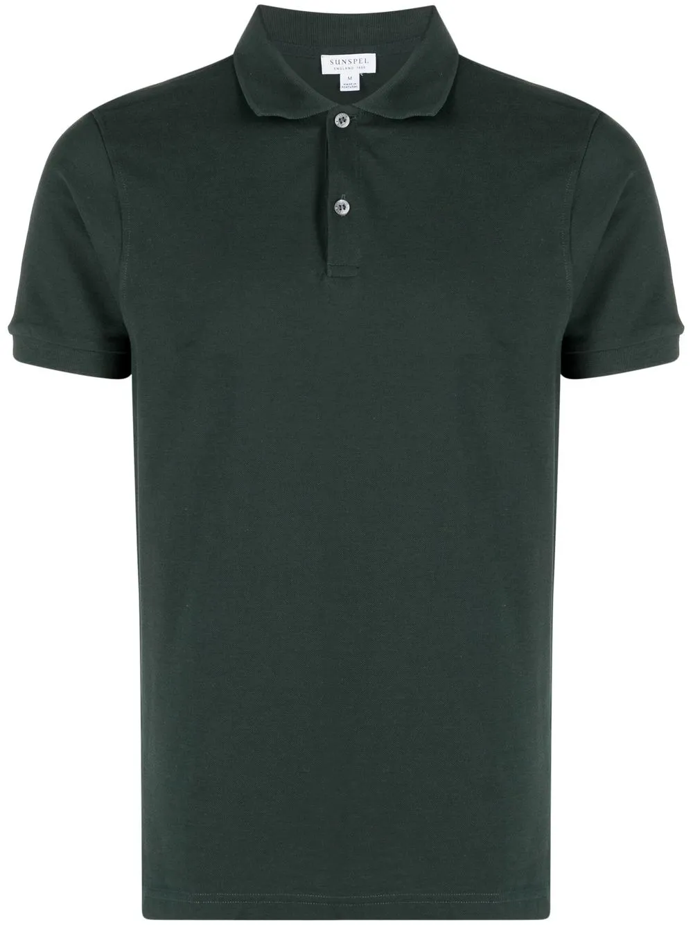 

Sunspel short-sleeve cotton polo shirt - Green