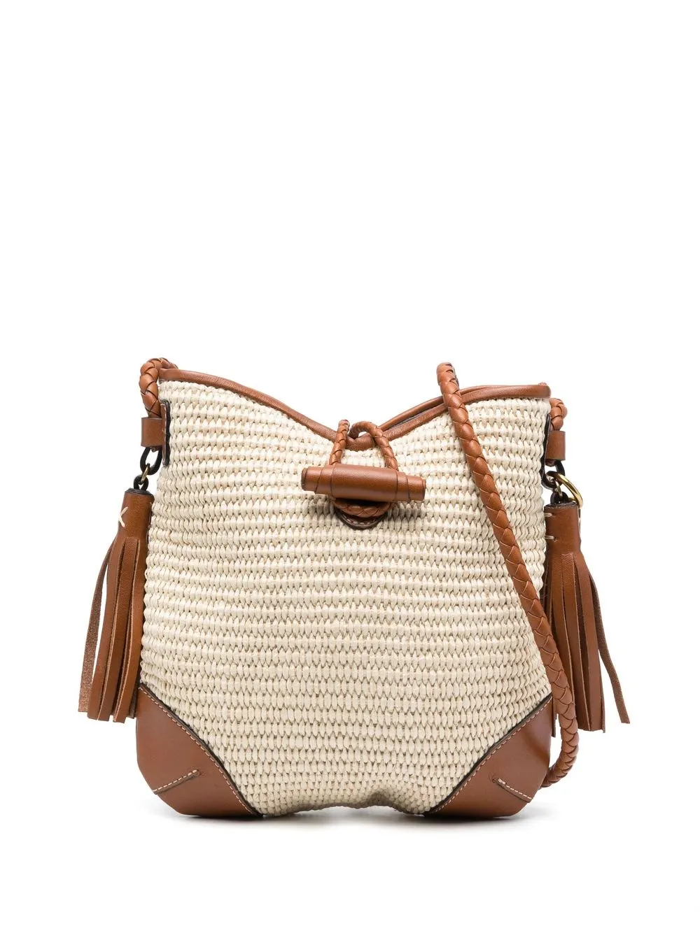 

Isabel Marant tassel-detail shoulder bag - Neutrals