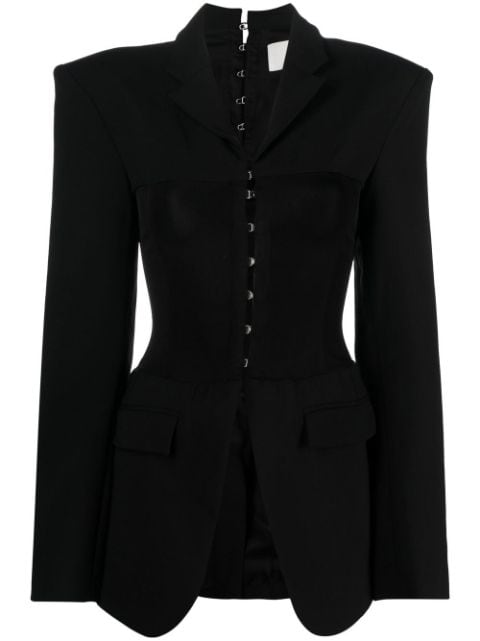 Dion Lee blazer Corset Tube