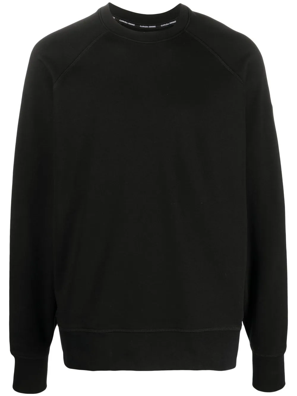 

Canada Goose logo-patch sleeve sweatshirt - Black