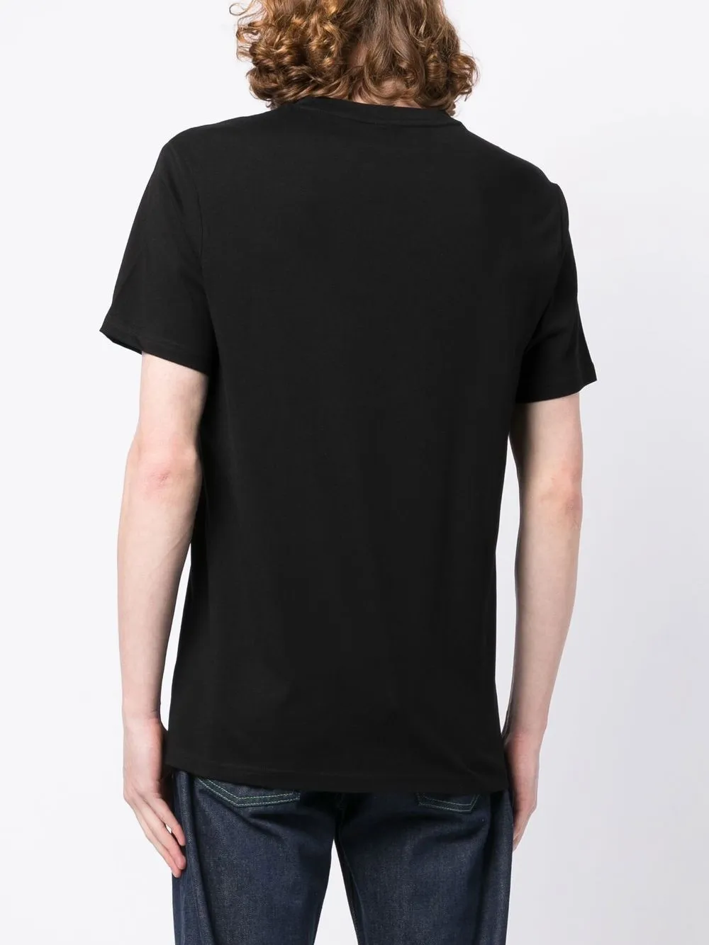 Hugo Boss Logo-print Cotton T-shirt In Black