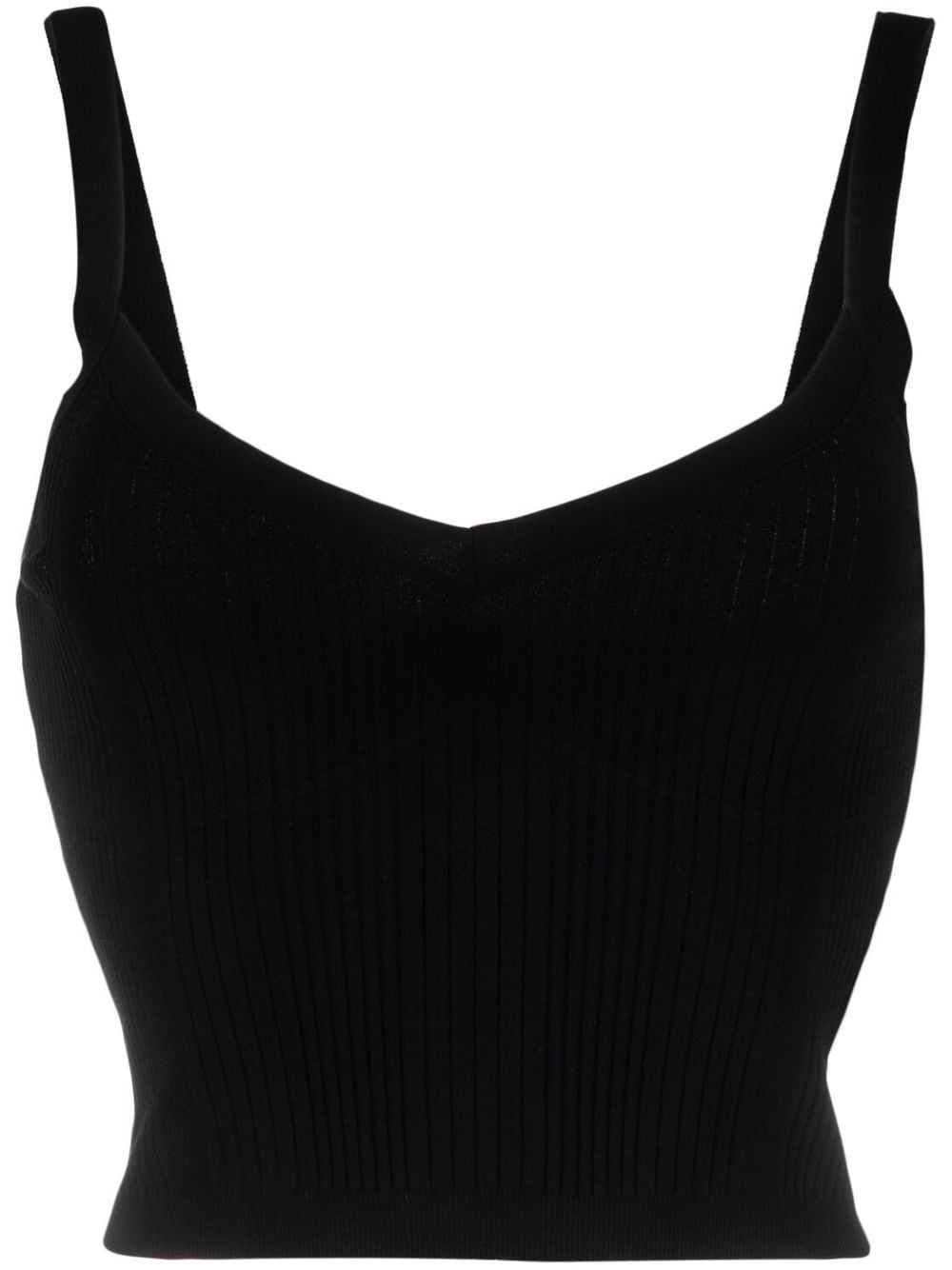 

IRO ribbed knit tank top - Black