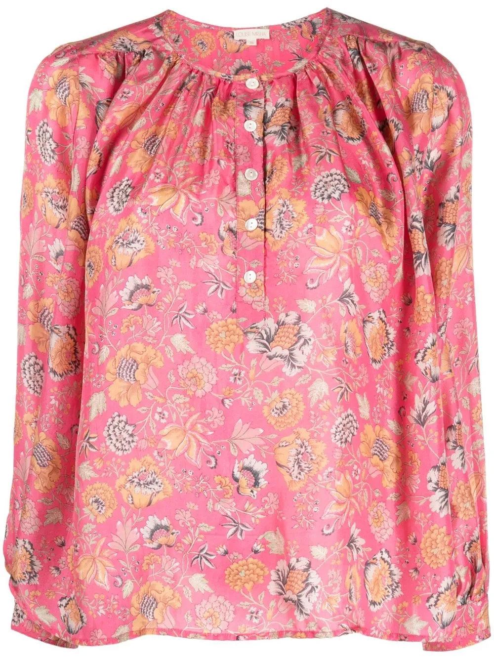 

Louise Misha floral-print blouse - Pink