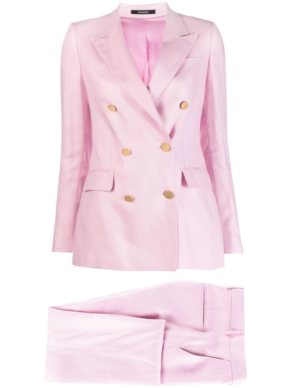 

Tagliatore double-breasted tailored suit - Pink