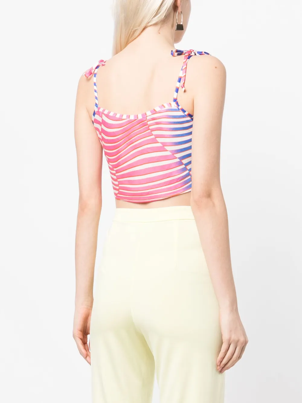 FIORUCCI ANGELS-MOTIF KNITTED MINI DRESS