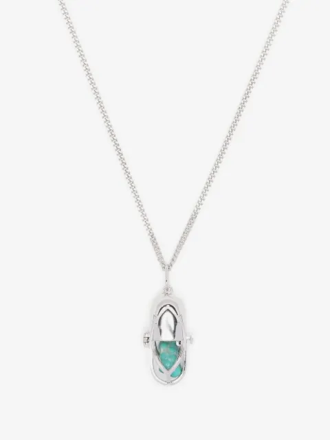 Capsule Eleven collar con dije Capsule Turquoise