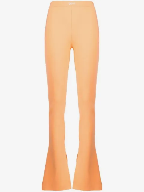 Off-White Sleek flared trousers