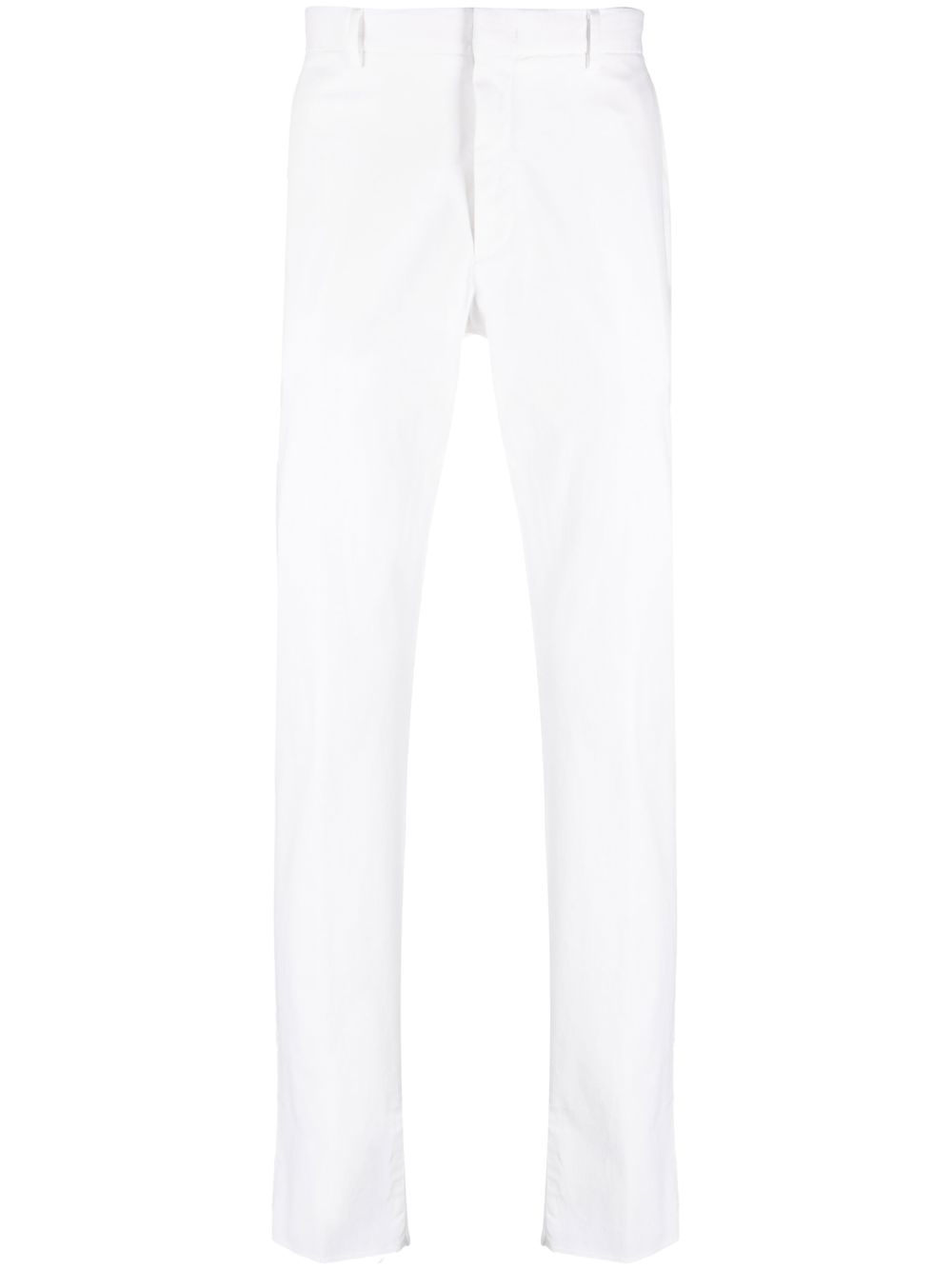 

Zegna straight-leg tailored trousers - White