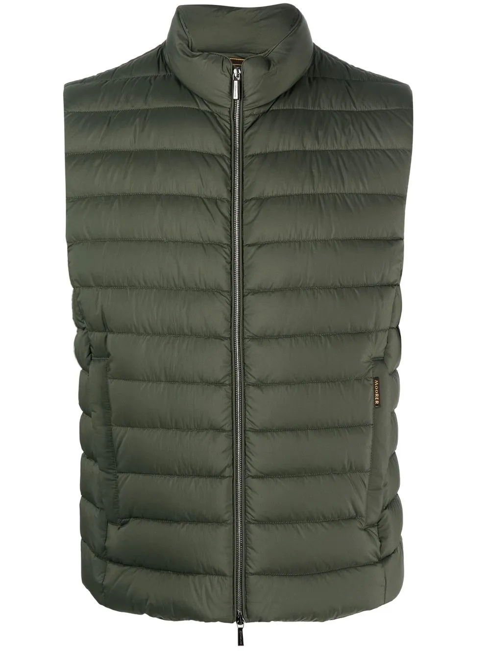 

Moorer feather-down padded gilet - Green