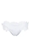 Ermanno Scervino lace-detail bikini bottoms - White