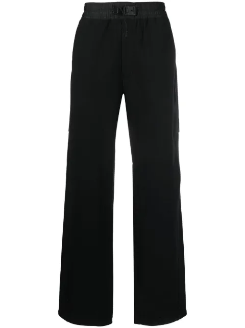 Y-3 pantalones rectos con bolsillos
