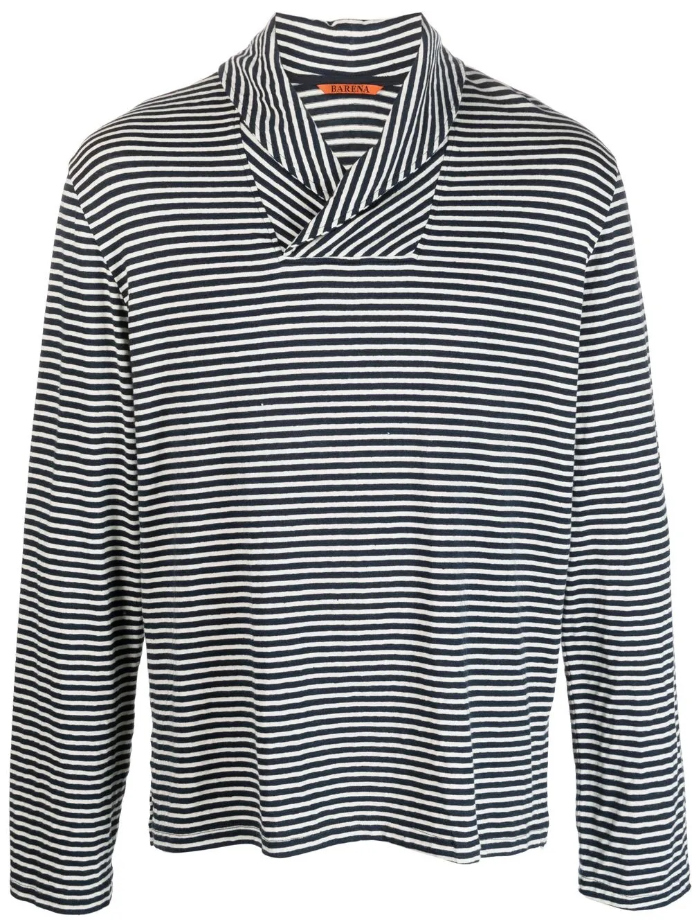 

Barena striped long-sleeve sweatshirt - Blue