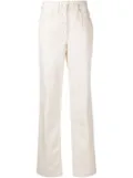 Sunnei button-fly flared jeans - Neutrals