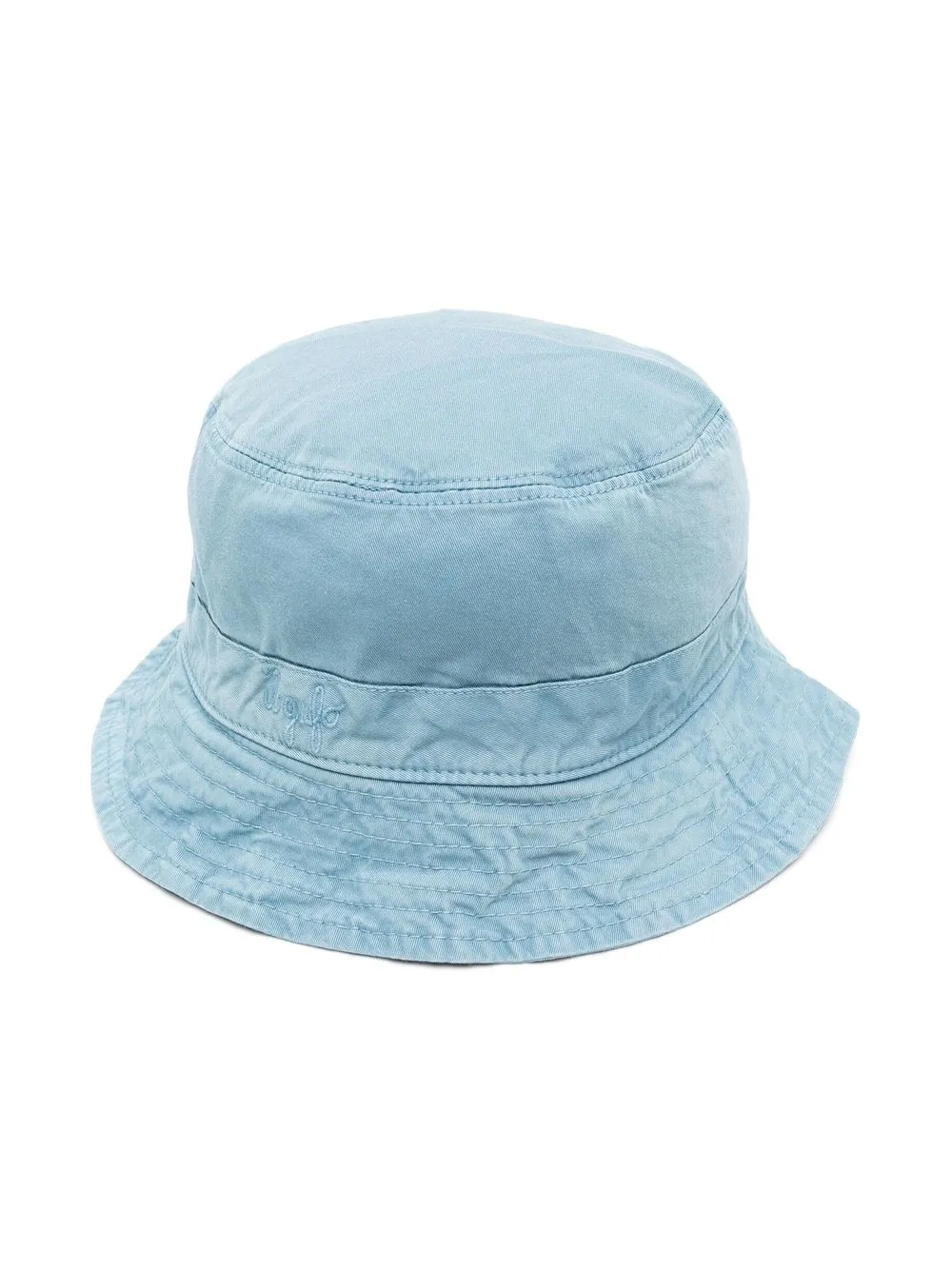 

Il Gufo embroidered-logo bucket hat - Blue